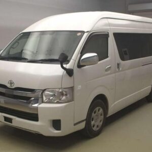 2018 Toyota Hiace Wagon pearl gasoline used car Japan export