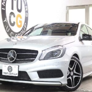 2014 Mercedes Benz A-Class silver gasoline used car Japan export