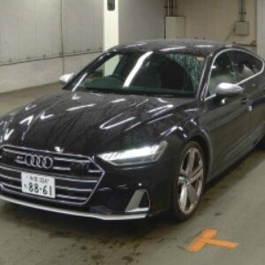 2020 Audi S7 Sportback black gasoline used car Japan export