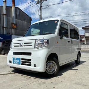 2020 Honda N-Van white gasoline used car Japan export