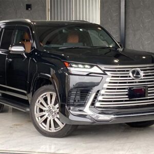 2023 Lexus Lx black gasoline used car Japan export