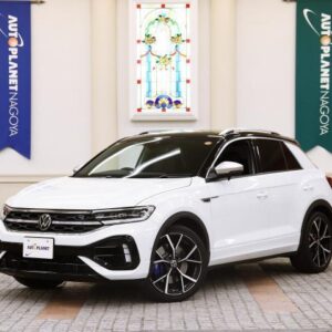 2022 Volkswagen T-Roc white gasoline used car Japan export