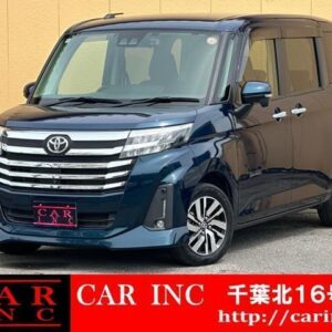 2020 Toyota Roomy blue gasoline used car Japan export
