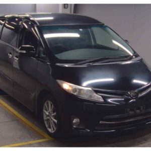 2011 Toyota Estima black gasoline used car Japan export