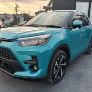 2025 Toyota Raize blue gasoline used car Japan export