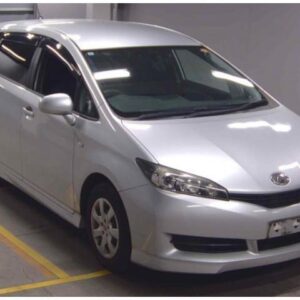 2010 Toyota Wish silver gasoline used car Japan export
