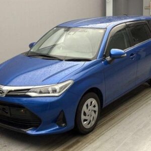 2019 Toyota Corolla Fielder blue gasoline used car Japan export
