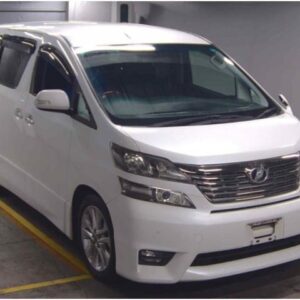 2009 Toyota Vellfire pearl gasoline used car Japan export