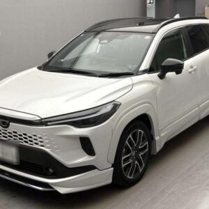 2025 Toyota Corolla Cross pearl gasoline used car Japan export
