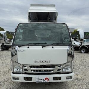 2014 Isuzu Elf Truck white diesel used car Japan export