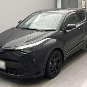 2022 Toyota C-Hr black gasoline used car Japan export