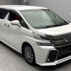 2016 Toyota Vellfire pearl gasoline used car Japan export