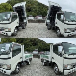 2007 Toyota Dyna Truck white diesel used car Japan export