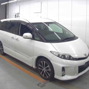 2015 Toyota Estima pearl gasoline used car Japan export