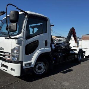 2021 Isuzu Forward white diesel used car Japan export