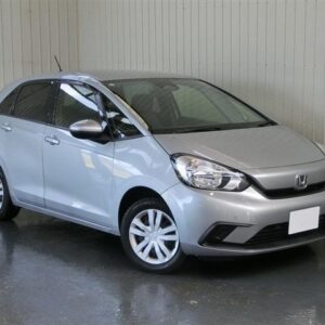 2022 Honda Fit silver gasoline used car Japan export