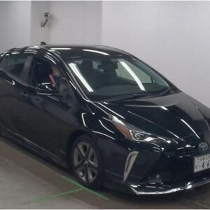 2020 Toyota Prius black gasoline used car Japan export