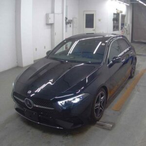 2024 Mercedes Benz A-Class black diesel used car Japan export