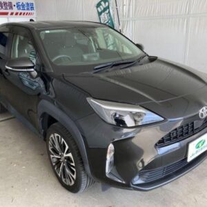 2021 Toyota Yaris Cross black gasoline used car Japan export