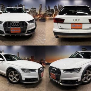 2015 Audi A6 Allroad Quattro white gasoline used car Japan export