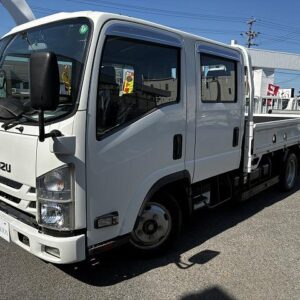 2019 Isuzu Elf Truck white diesel used car Japan export