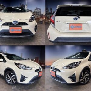 2017 Toyota Aqua tea gasoline used car Japan export