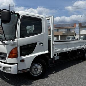 2007 Hino Hino Ranger white diesel used car Japan export