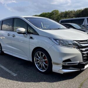 2018 Honda Odyssey pearl gasoline used car Japan export