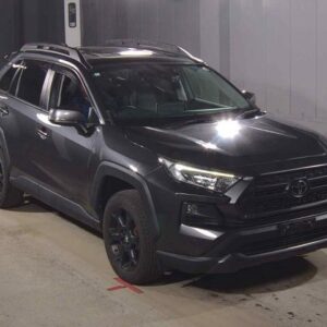 2021 Toyota Rav4 gray gasoline used car Japan export