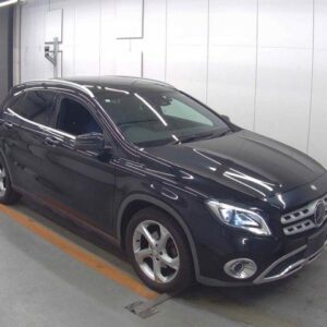 2017 Mercedes Benz Gla-Class black gasoline used car Japan export