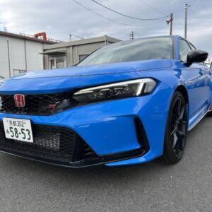 2025 Honda Civic blue gasoline used car Japan export