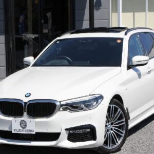 2018 Bmw 5 Series white gasoline used car Japan export