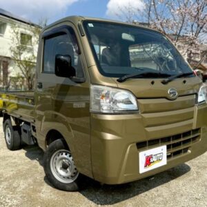 2014 Daihatsu Hijet Truck green gasoline used car Japan export
