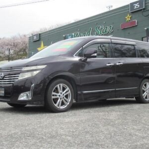 2013 Nissan Elgrand tea gasoline used car Japan export