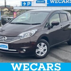 2016 Nissan Note tea gasoline used car Japan export