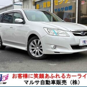 2010 Subaru Exiga pearl gasoline used car Japan export