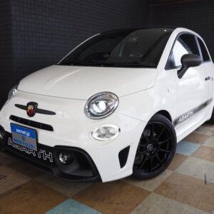 2024 Abarth Abarth 595C white gasoline used car Japan export