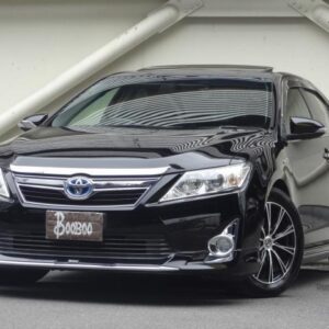 2011 Toyota Camry black hybrid used car Japan export