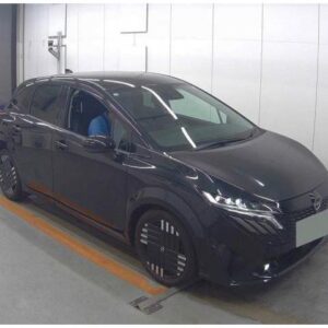 2025 Nissan Aura black gasoline used car Japan export