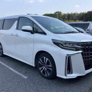 2023 Toyota Alphard pearl gasoline used car Japan export