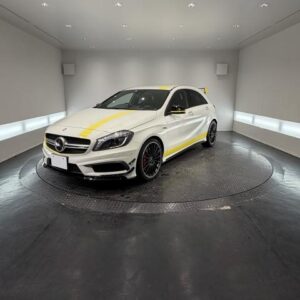 2015 Mercedes Amg A-Class white gasoline used car Japan export