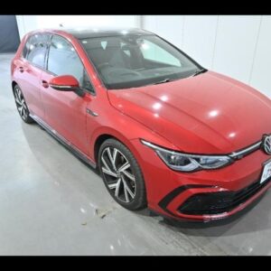2022 Volkswagen Golf red diesel used car Japan export