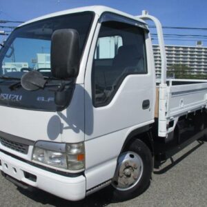2004 Isuzu Elf Truck white diesel used car Japan export