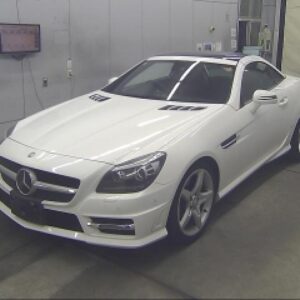 2014 Mercedes Benz Slk white gasoline used car Japan export