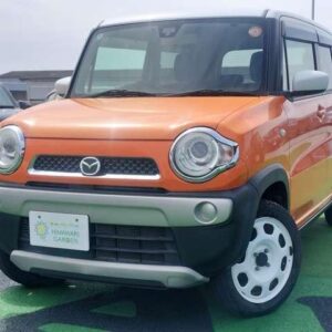 2014 Mazda Flair Crossover orange gasoline used car Japan export