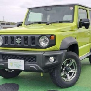 2019 Suzuki Jimny Sierra yellow gasoline used car Japan export