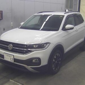 2020 Volkswagen T-Cross white gasoline used car Japan export