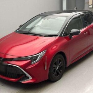 2021 Toyota Corollasport red gasoline used car Japan export