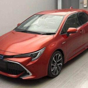 2019 Toyota Corollasport red gasoline used car Japan export