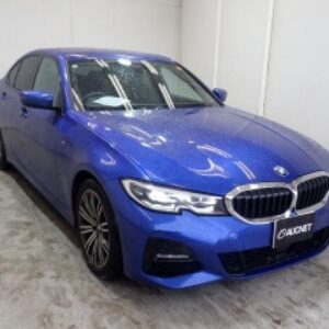 2020 Bmw 3 Series blue gasoline used car Japan export